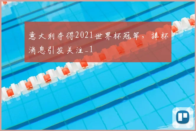 意大利夺得2021世界杯冠军,捧杯消息引发关注_1