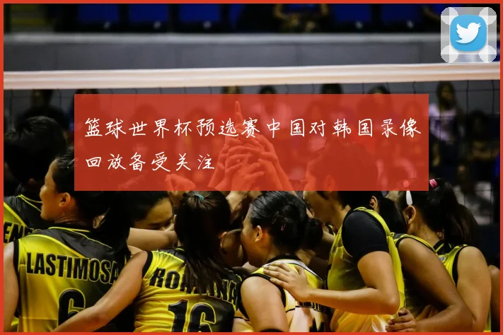 篮球世界杯预选赛中国对韩国录像回放备受关注