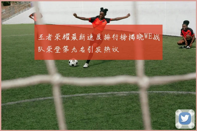 王者荣耀最新速度排行榜揭晓WE战队荣登第九名引发热议